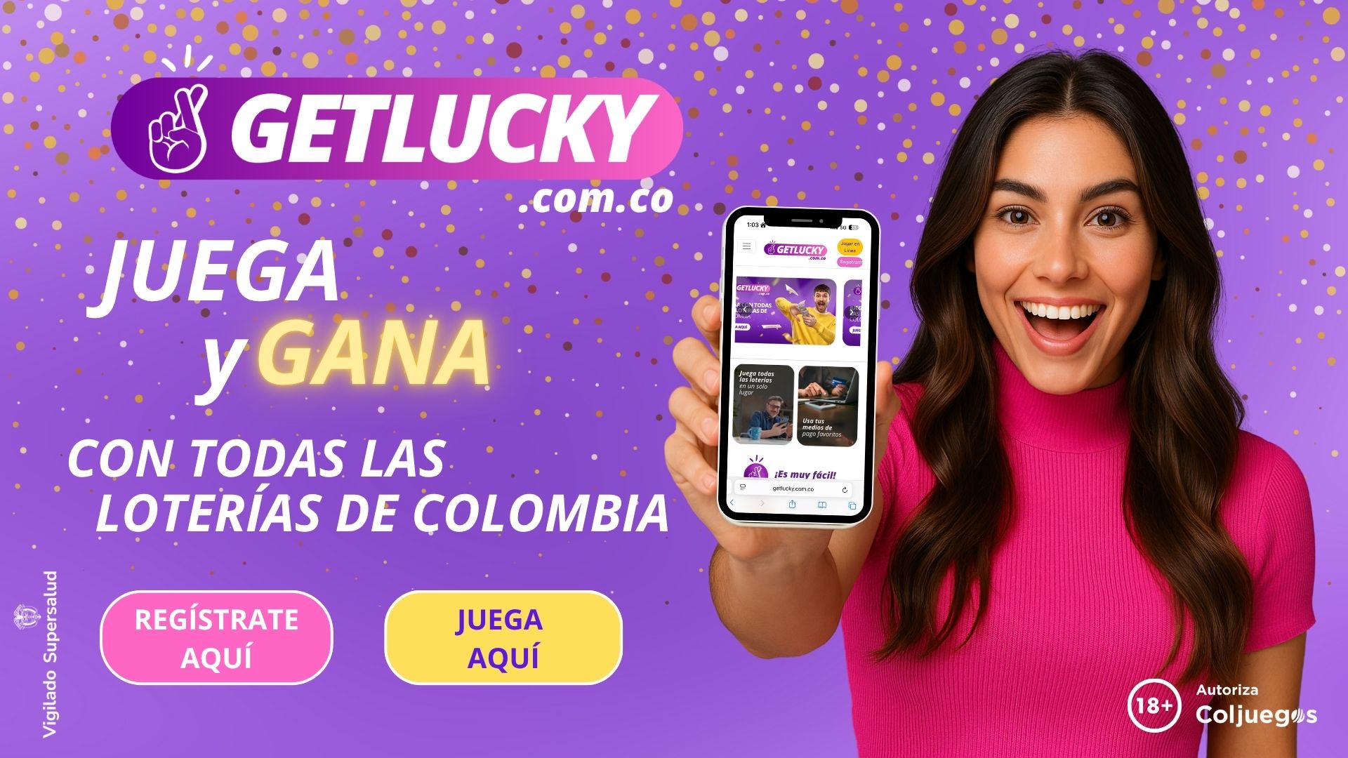 GetLucky banner